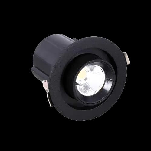 7 Watt Pullout COB Spot Light — Black